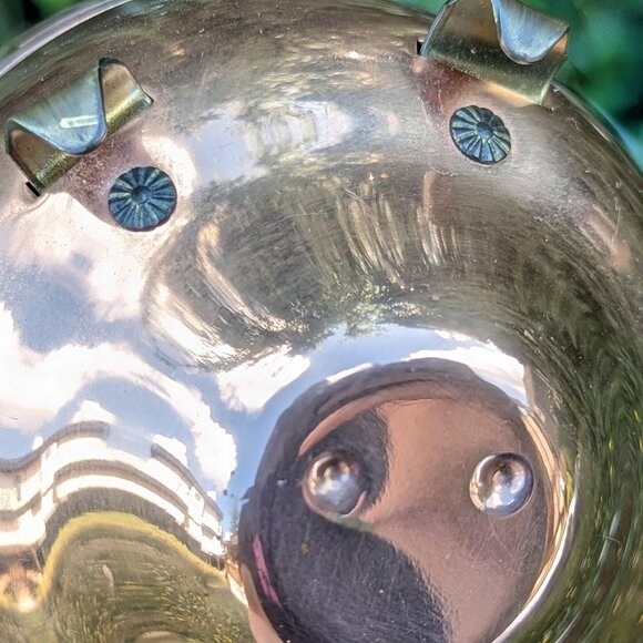 Vintage Copper PIGGY BANK with curled tail by Coppercraft Guild Taunton Mass., - Picture 8 of 10